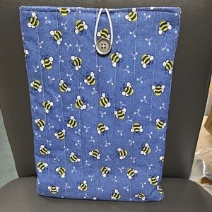 Crafty & Posh Bumblebee Print Book/Tablet Sleeve